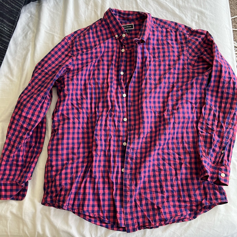 Club Room Button Up